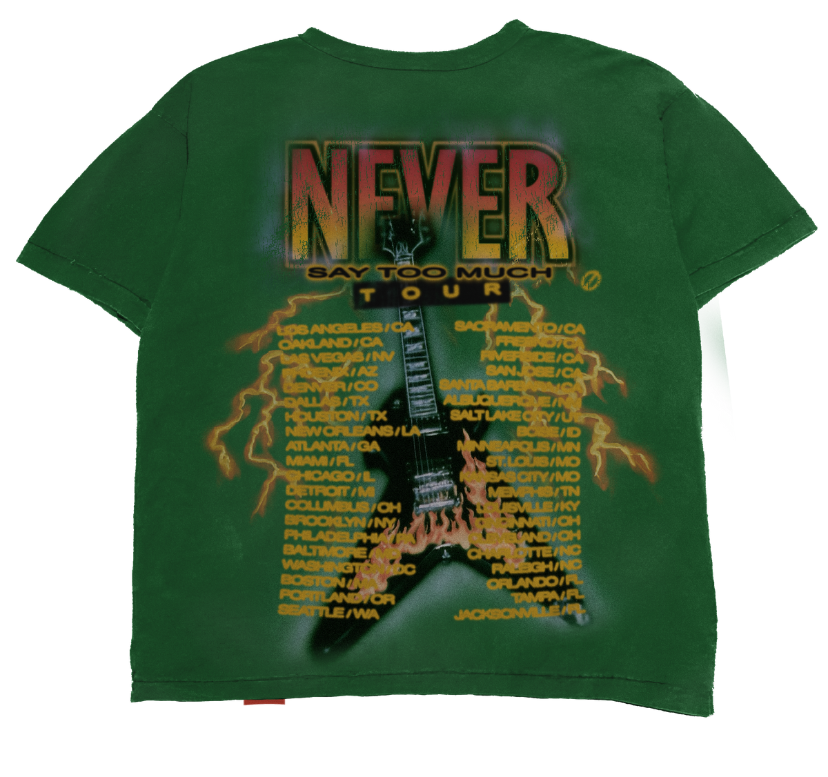‘SAY TOO MUCH’ TEE